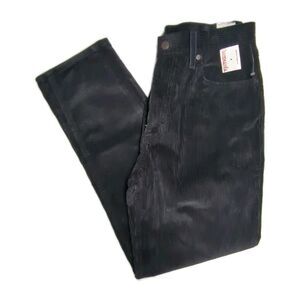 Levi's Corduroy Mom Jeans Women High-Waisted Size 30x30 Black Tapered Leg